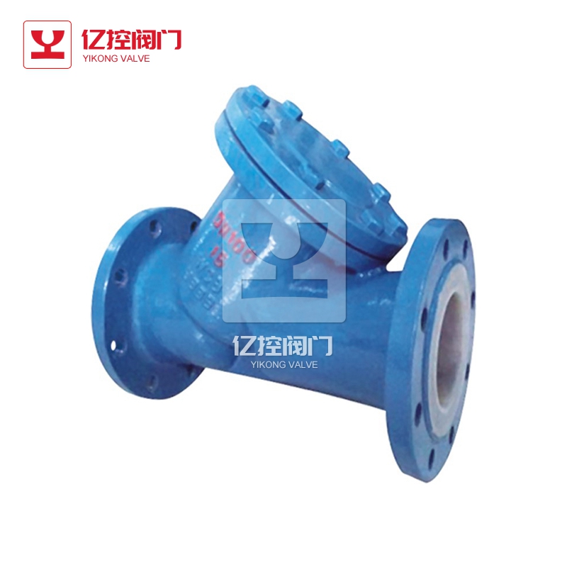 GL41F46 J，Y型襯氟、襯膠過(guò)濾器